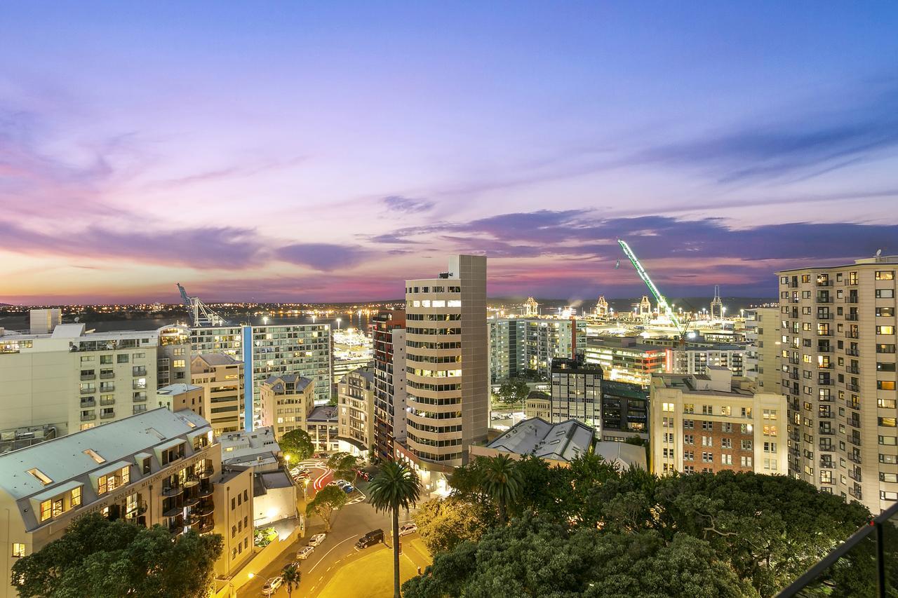 Central 12Th Floor Apt With City & Harbour Views Auckland Exterior photo