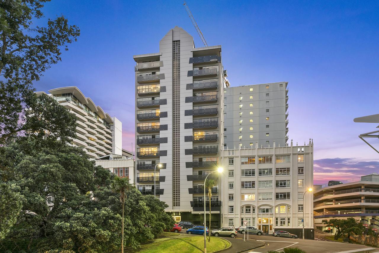 Central 12Th Floor Apt With City & Harbour Views Auckland Exterior photo